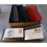 Vatican collection of First Day covers in three albums and loose 1966-88 period and few all world