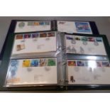 Great Britain collection of First Day Covers in two stamp albums. 1996-2002 period. (B.P. 21% + VAT)