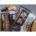 Great Britain collection of presentation packs with stamps, 1980's to 1999 period. (B.P. 21% + VAT)