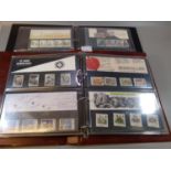 Great Britain collection of stamp Presentation Packs in two albums. Various 1973 to 1991 period. (
