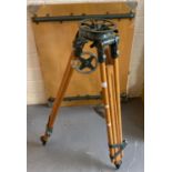 Hilger Watts table top tripod folding stand with canvas cover. (B.P. 21% + VAT)
