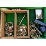 Box file comprising rolled gold and Victorian rolled gold, to include: necklaces, bracelets,