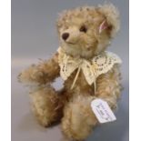 Modern Steiff 'The Seamstress' bear, brown tipped, 27cm approx. Ltd Edition of 2006 pieces, in
