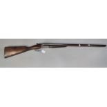 Gunmark Kestrel 12 bore double barrelled box lock non-ejector shotgun, 27.5inch barrelled with