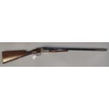 Harrier De Luxe 12 bore double barrelled box lock non- ejector shotgun, 27.5 inch barrels with