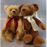 Two modern Steiff teddy bears, to include: 'Celebration Bear 1880-2005' and another. (2) (B.P. 21% +