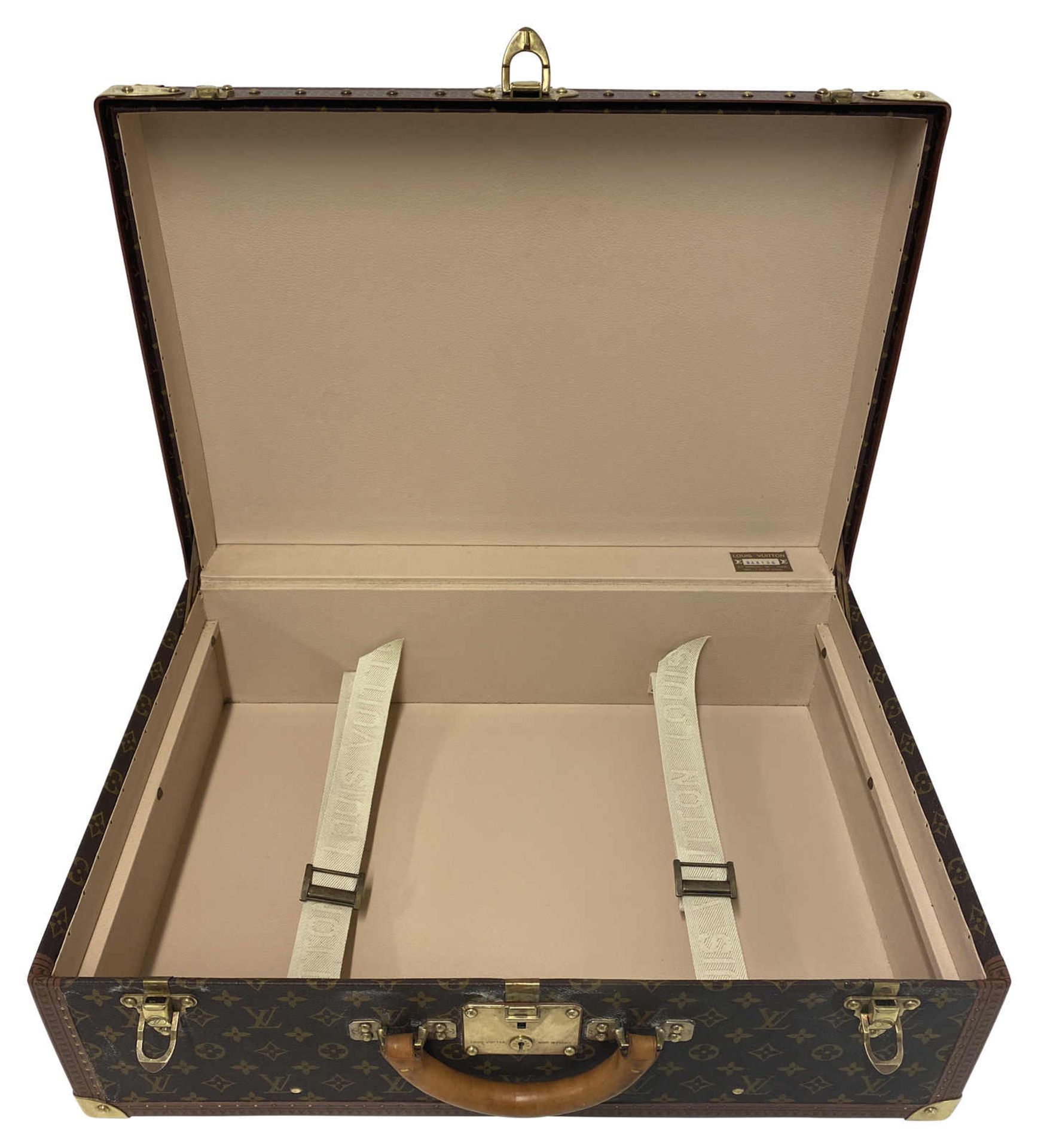 LOUIS VUITTON Koffer Alzer Hartkoffer Alzer 60 aus beschichtetem Canvas mit Monogram in Braun mit - Bild 3 aus 4