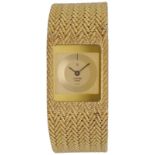 CONCORD Damenarmbanduhr Sehr schöner Blickfang in Gelbgold 18K. Uhrwerk Quarz mit goldfarbenem