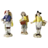 (*) Gruppe aus 3 Figuren, Meissen, 1. Wahl, um 1950, Entwurf von Peter Reinicke um 1753,