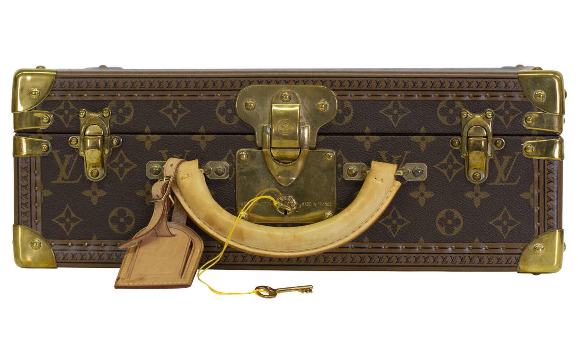 (*) LOUIS VUITTON Koffer Hartkoffer Cotteville 40 M21424 aus beschichtetem Canvas mit Monogram in