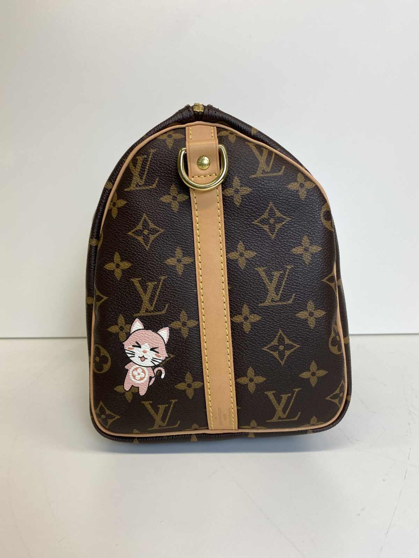 (*) LOUIS VUITTON Handtasche Speedy Bandoulière 30 "My LV World Tour" Jedes Merkmal dieser Speedy - Bild 4 aus 6