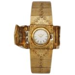 (*) OMEGA Damenarmbanduhr Omega Damenuhr, vermutlich Goldschmiedearbeit/Einzelanfertigung in