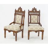 A pair of Syrian chairs