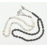 Two vintage worry beads / prayer beads / komboloia