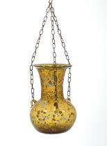 Syrian or Hebron, hand blown glass