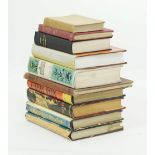 A collection of hardcover books