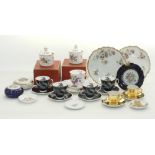 Collection of porcelain dishes