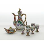 Chinese porcelain breakfast set