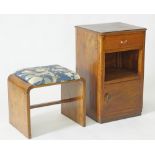 Art Deco style bedroom stool