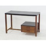 Scandinavian style writing desk in teak