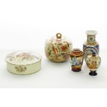 Japanese decorative porcelain objects