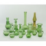 Syrian or Hebron bottles and decanters