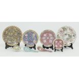 Chinese porcelain plates