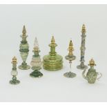 Egyptian glass perfume bottles