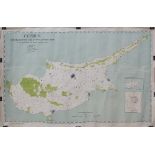 Mid century maps of Cyprus