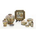 Asian porcelain decorative objects