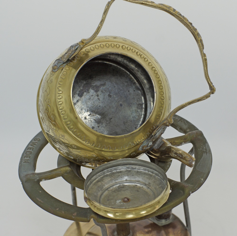 Middle Eastern brass Kerosene burner / camping stoves - Image 8 of 10