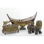 Asian wood carvings