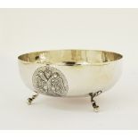 Cypriot silver rose bowl