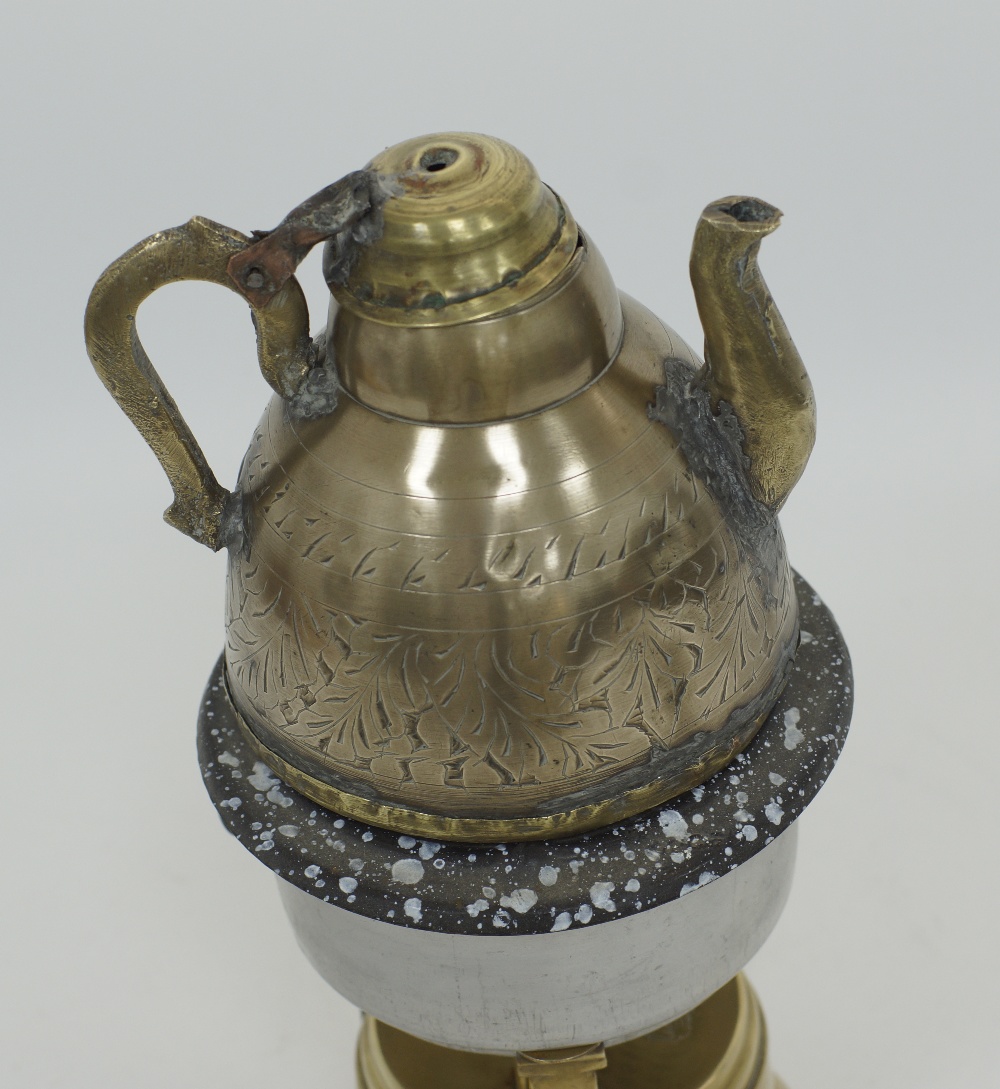 Middle Eastern brass Kerosene burner / camping stoves - Image 3 of 10