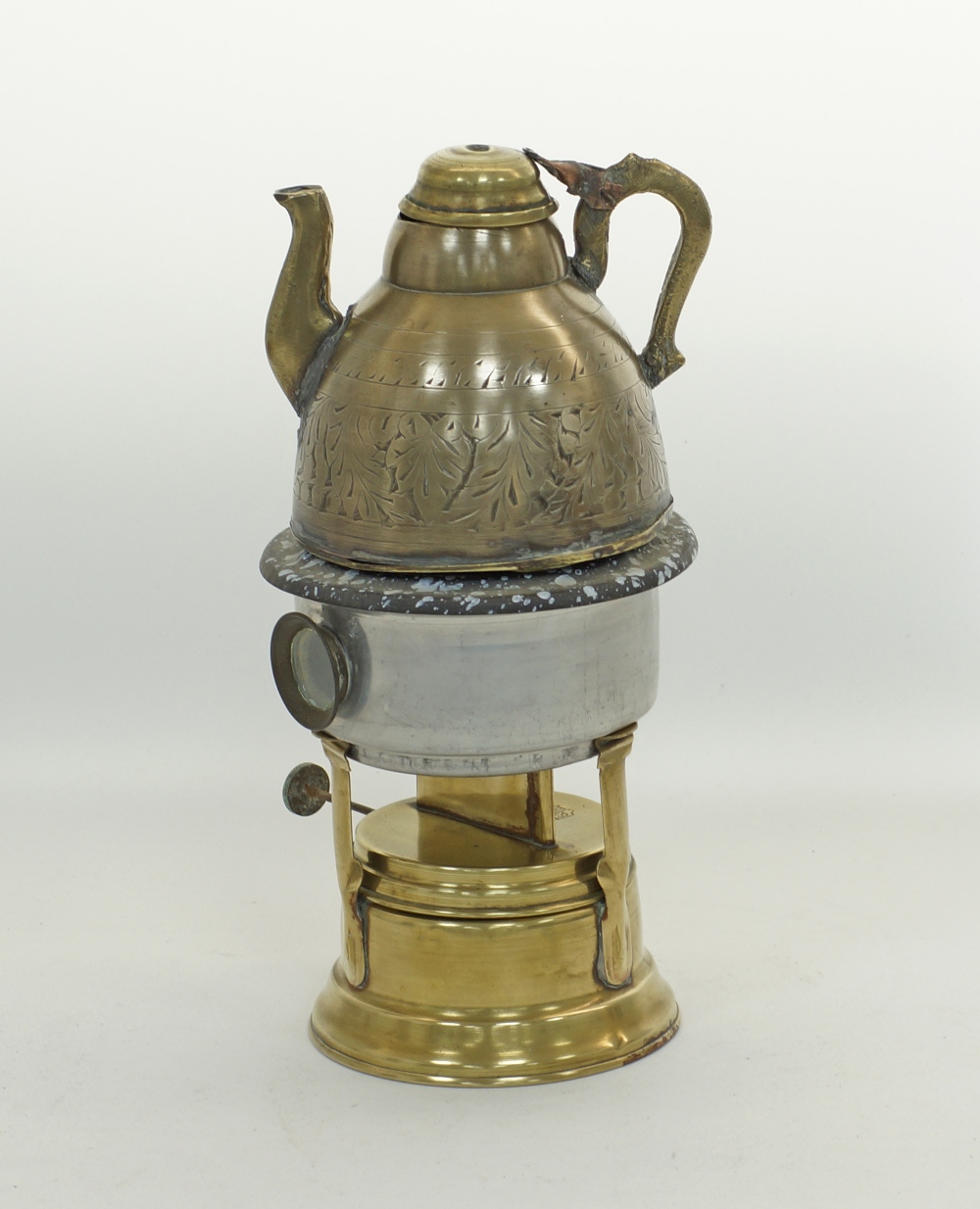 Middle Eastern brass Kerosene burner / camping stoves - Image 5 of 10