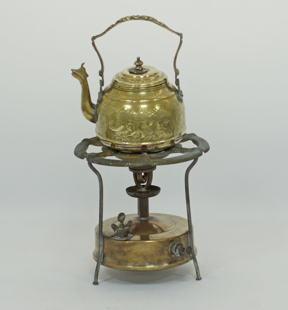Middle Eastern brass Kerosene burner / camping stoves - Image 6 of 10