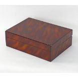 A cigar humidor