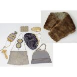 A collection of ladies vintage accessories