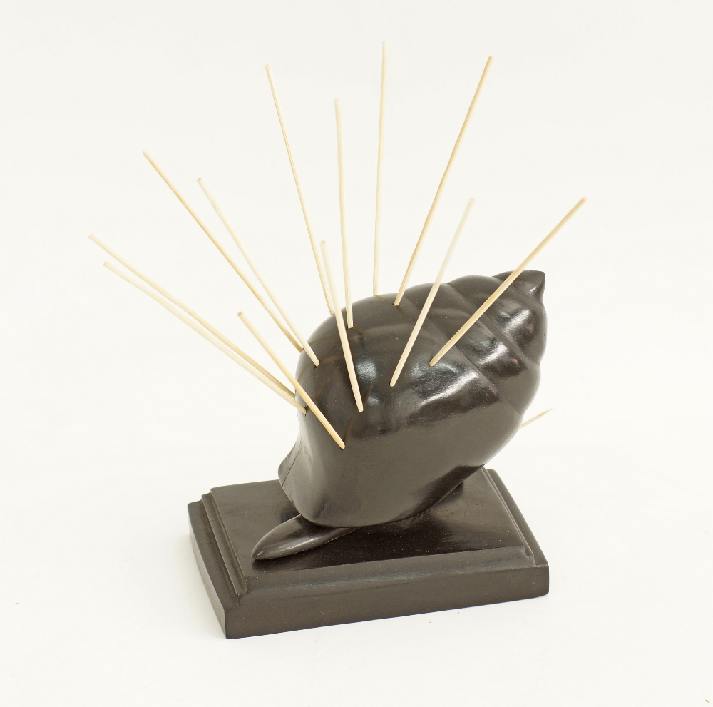 An African ebony hatpin stand - Image 2 of 4