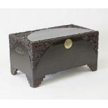 A Chinese camphorwood chest