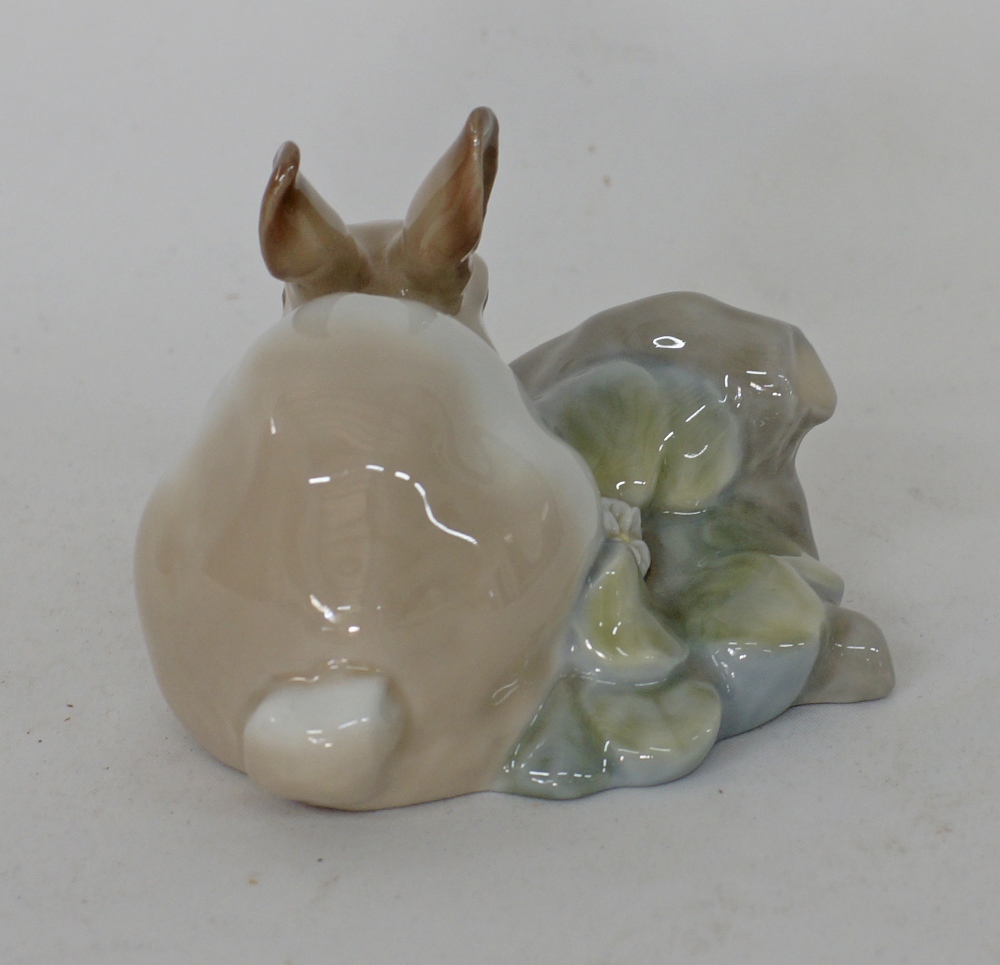 A Lladro porcelain figurine of a rabbit - Image 3 of 5