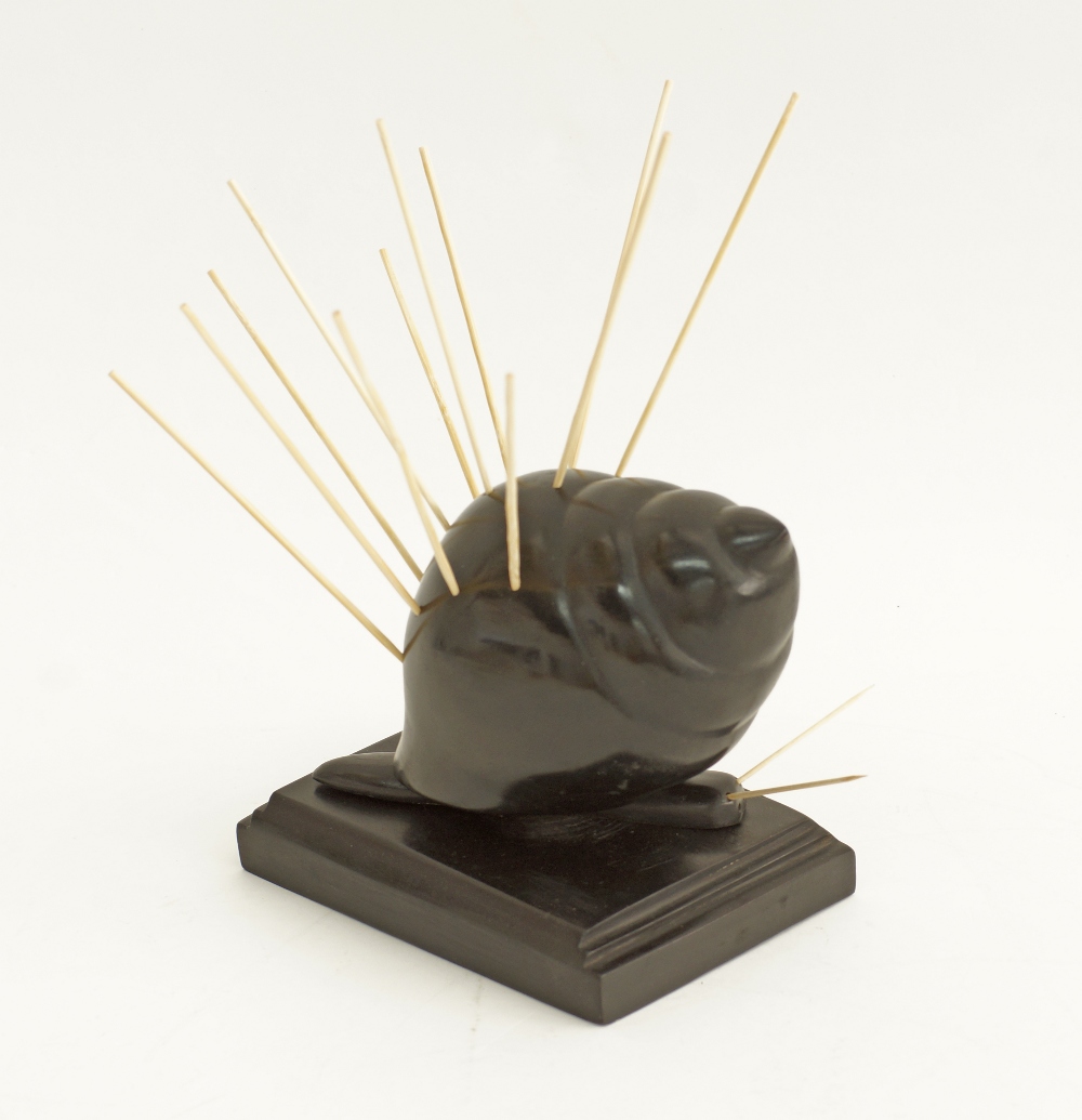 An African ebony hatpin stand - Image 3 of 4
