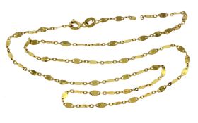 Kette 1.54 g 585/- Gelbgold ( defekt) Laenge 40.00 cm