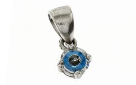 Anhaenger 0.66 g 925/- Silber mit Farbstein