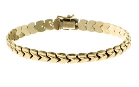 Armband 10.19 g 585/- Gelbgold Laenge 20.00 cm