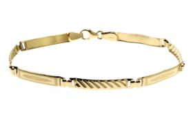 Armband 3.43 g 750/- Gelbgold Laenge 20.00 cm