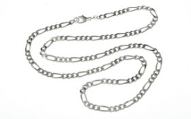 Kette 23.96g 925/- Silber. Laenge 60.00 cm