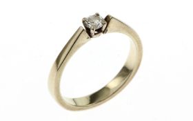 Ring 2.68g 585/- Gelbgold mit Diamant ca. 0.18 ct. J/si. Ringgroesse ca. 51