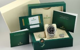 Rolex Submariner No Date Ref. 114060 Automatik Edelstahl. mit Box und Papiere. LC160. Kaufdatu