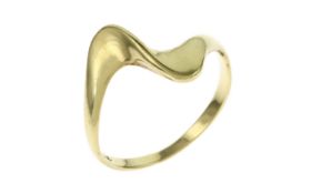 Ring 2.6g 585/- Gelbgold. Ringgroesse ca. 55